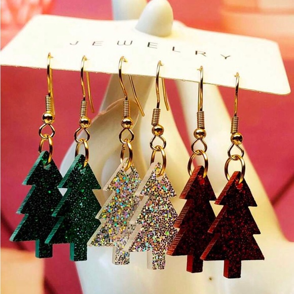 Set of 3 Holiday earrings - Picture 2 of 3